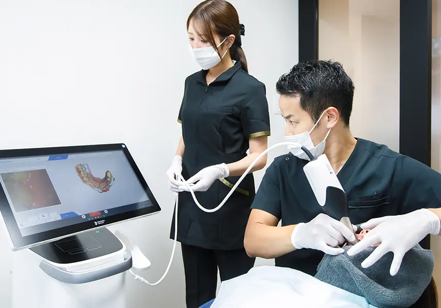 歯型デジタル採取