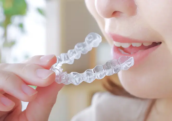 自由に装置の取り外しができ衛生的