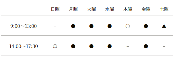 診療案内